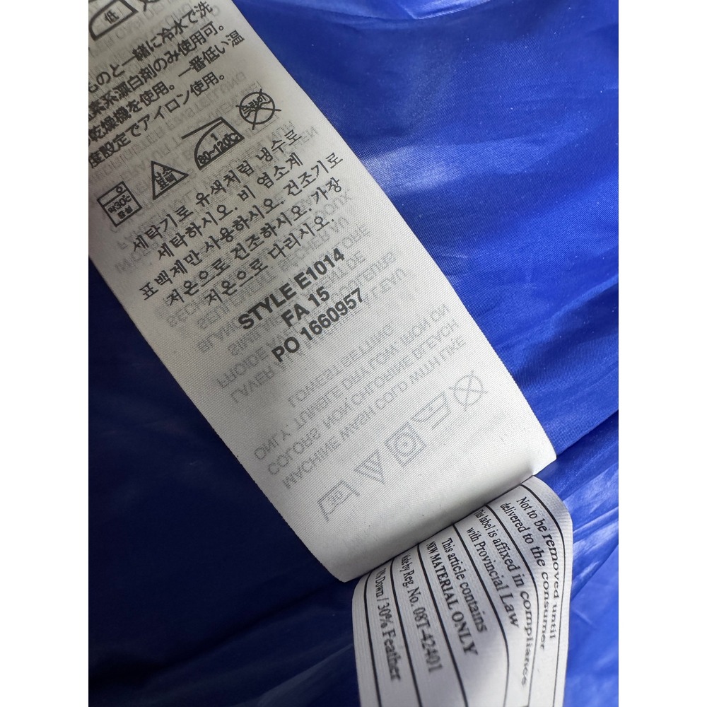 J.Crew‎ Quilted Down Puffer Vest Blue Size PXS - Picture 7 of 9